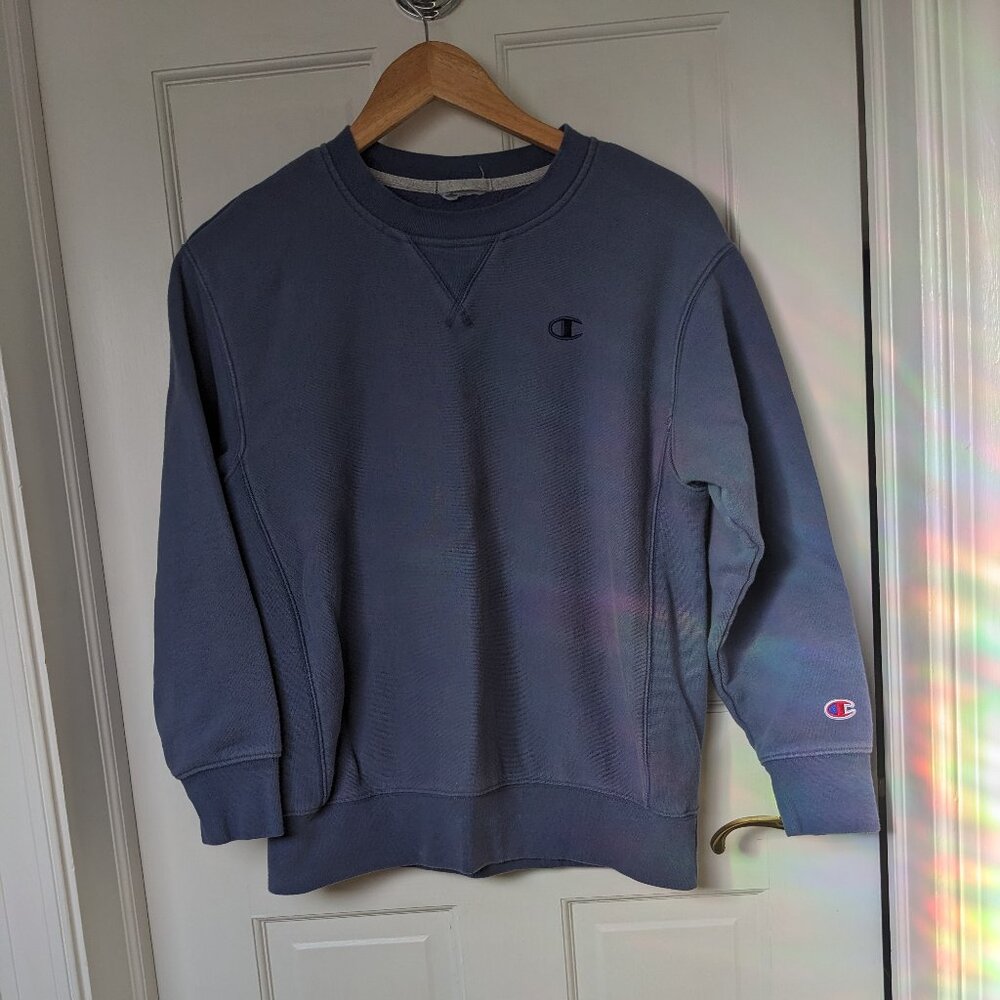 Blue Champion sweatshirt